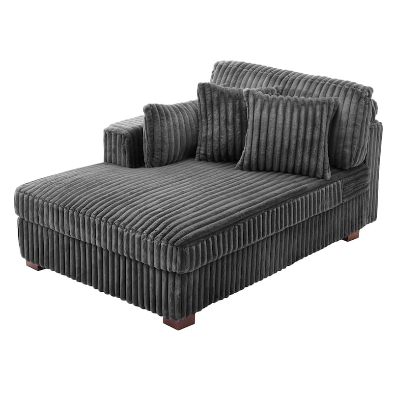 DREAMSIDEA Modern Oversized Chaise Lounge Sofa for Living Room