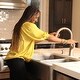 preview thumbnail 7 of 9, Lange Crafted Stainless Steel 32" Double Bowl Farmhouse Apron Front Undermount Kitchen Sink