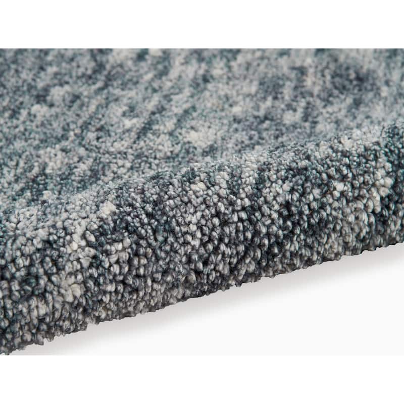 Calvin Klein Home Tulsa Modern Solid Shag Plush Area Rug