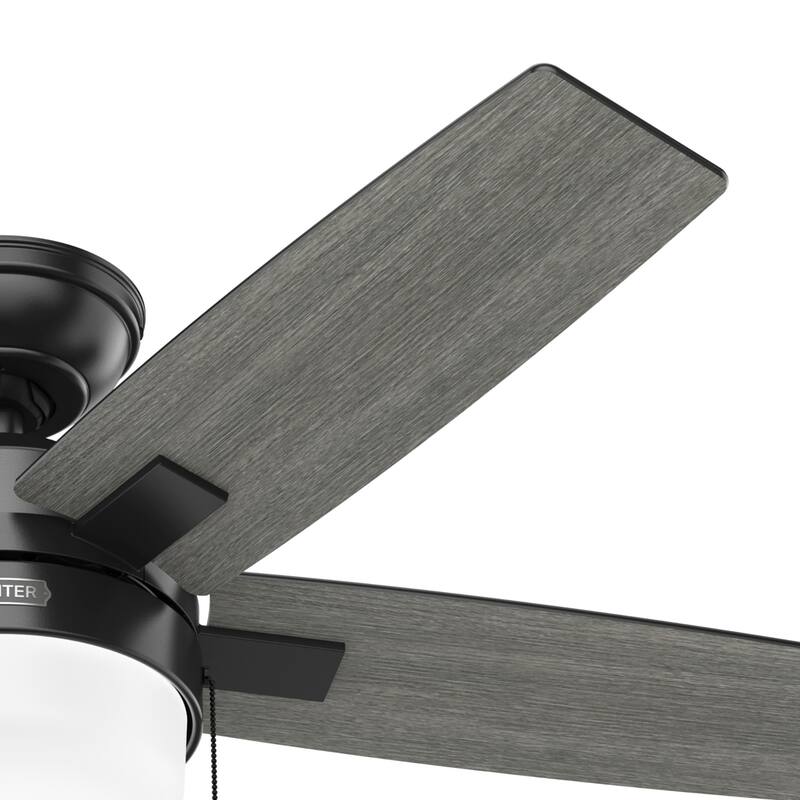 Hunter Anisten Ceiling Fan with LED Light Kit and Pull Chain - Casual Modern Contemporary - ENERGY STAR