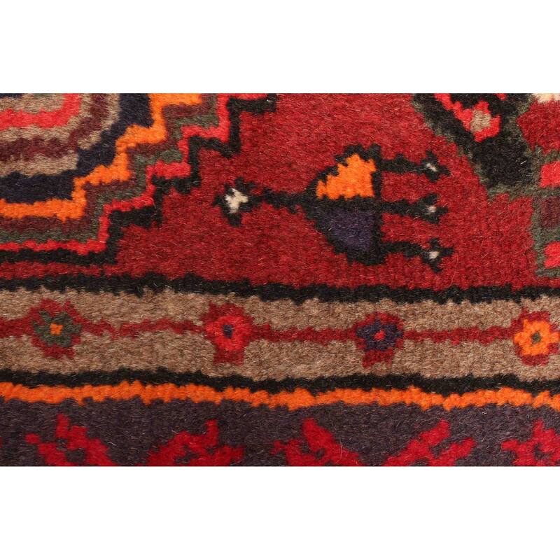 ECARPETGALLERY Hand-knotted Andelz Red Wool Rug - 4'0 x 6'10
