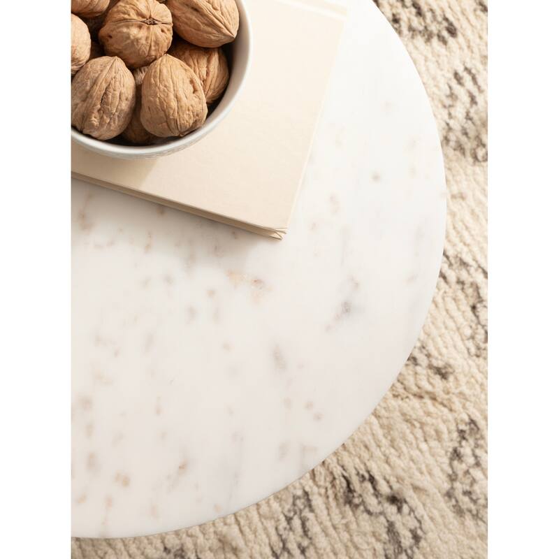 Kate and Laurel Tira Round Side Table