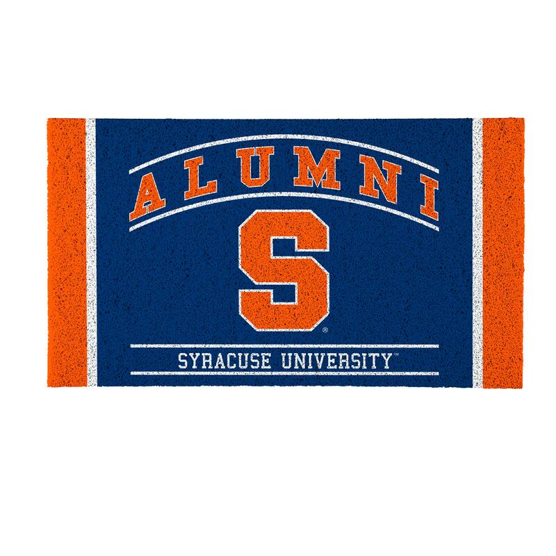 28 in. x 16 in. Syracuse University Alumni Full Color PVC Door Mat