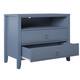 The Novogratz Her Majesty 2 Drawer Nightstand