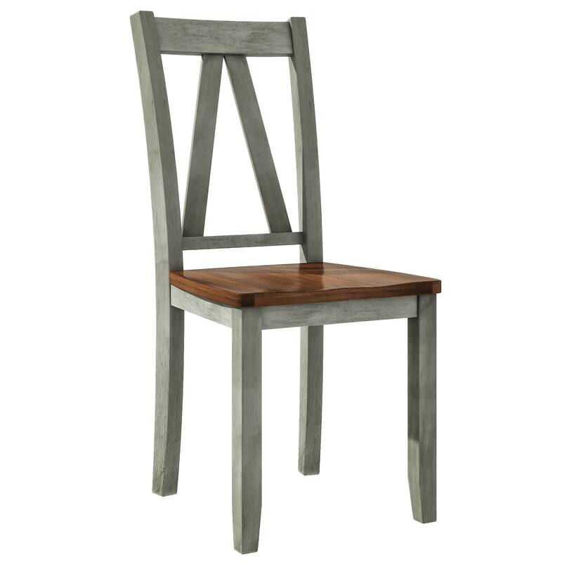 6-Piece Dining Table Set with Sturdy Rubberwood and Multifunctional Chairs and Bench for Family Meals