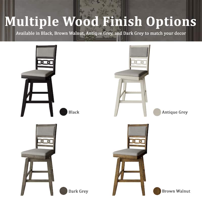 CraftPorch Luxury Swivel Counter Chairs