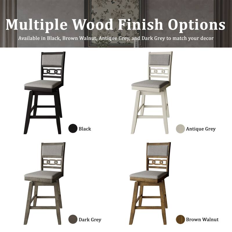 CraftPorch Luxury Swivel Counter Dining Set