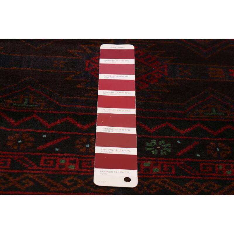 Teimani Red Rug 4'1" x 6'10" - 4'1 x 6'10