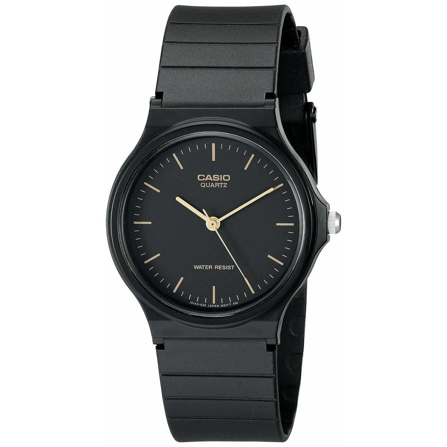 Casio Men's MQ24-1E 'Classic' Black Resin Watch