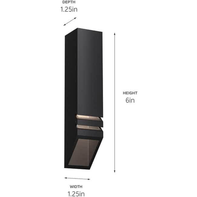 Kichler 1-1/2" Wide Outdoor Step Light