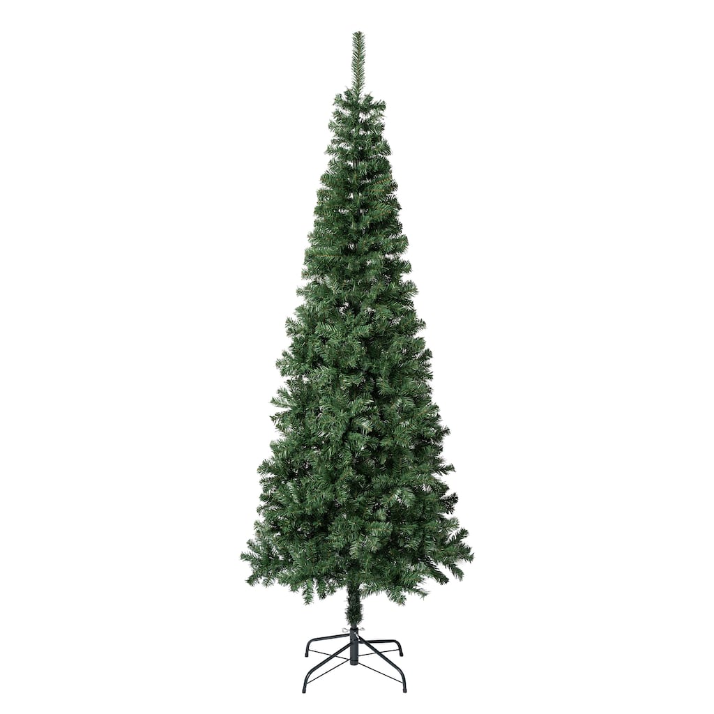 National Tree Company 7.5 ft. Linden Spruce Slim Wrapped Tree - 7.5 Foot