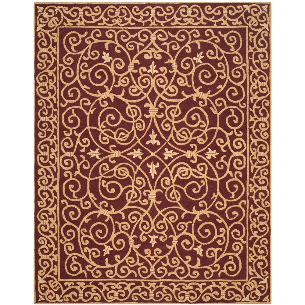 SAFAVIEH Hand-hooked Chelsea Joba Country Oriental Wool Rug