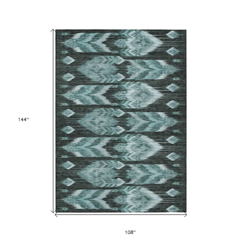 HomeRoots Southwestern Transitional Rectangle Outdoor Rug