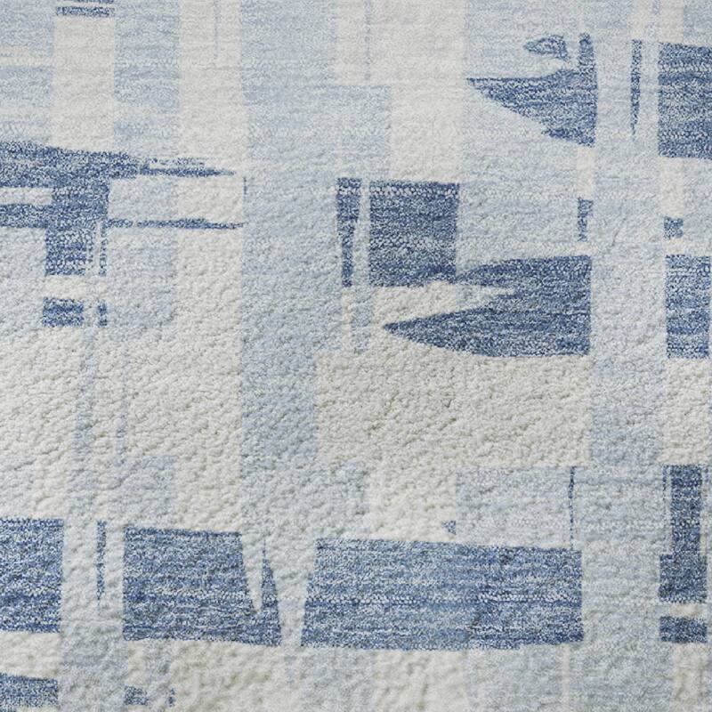 Premium Washable Super Soft Contemporary Plaid Mayfield Rug