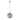 Pinecone Pendant Chandelier - Matte White