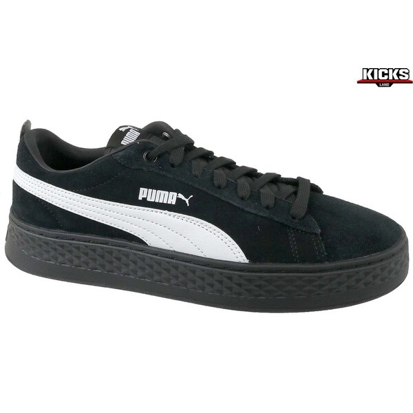 puma smash platform suede trainer