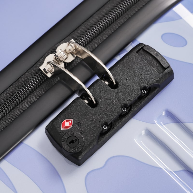 Hardshell Luggage Sets 3 pcs Spinner Suitcase with TSA Lock Lightweight-20"+24"+28" Luggages