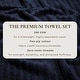 preview thumbnail 109 of 150, Linery & Co. Combed Cotton Bath Towel Set