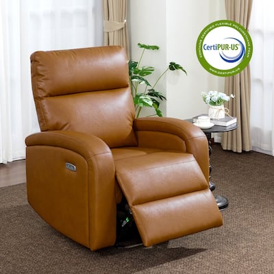 Zero Wall Recliner Chair, Power Recliner with USB & Type-C Dual Charge Ports, for Small Space, Living Room
