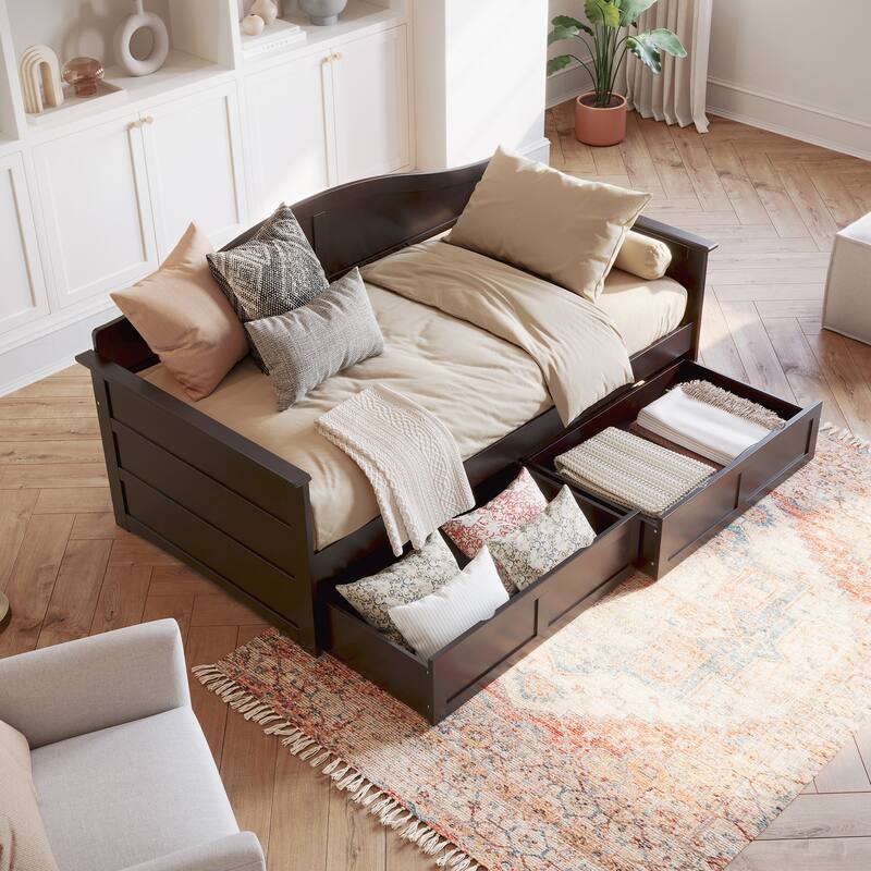 AFI Acadia Twin Size Daybed with Storage Drawers