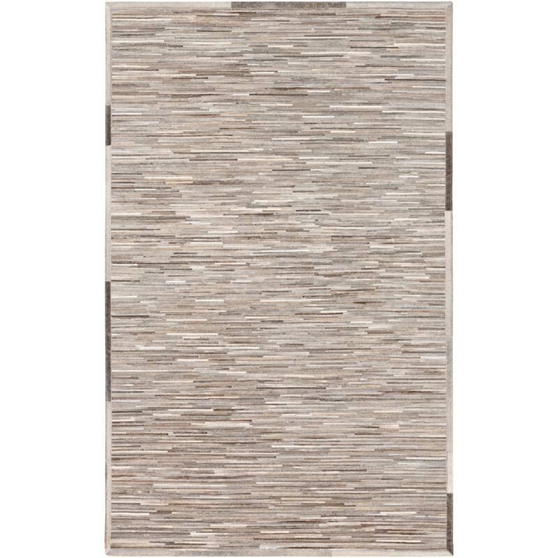 Michala Hide/Leather Area Rug