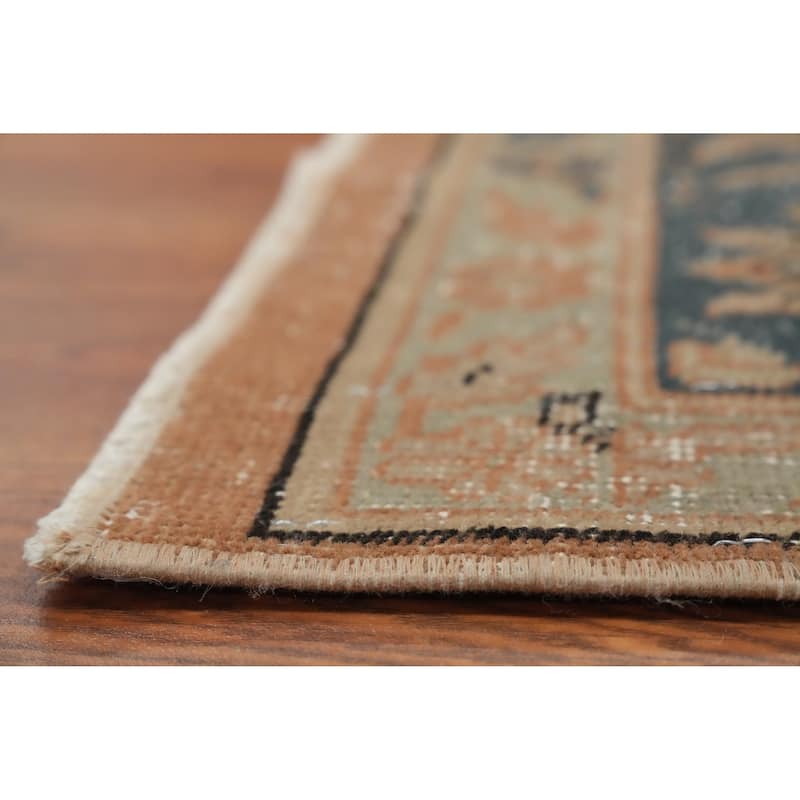 Hand Knotted Oriental 100% Wool Carpet Traditional All-Over Oranges & Rust Mahal Area Rug - 15' 10'' X 8' 7''