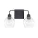 Option Matte Black/ Clear Glass