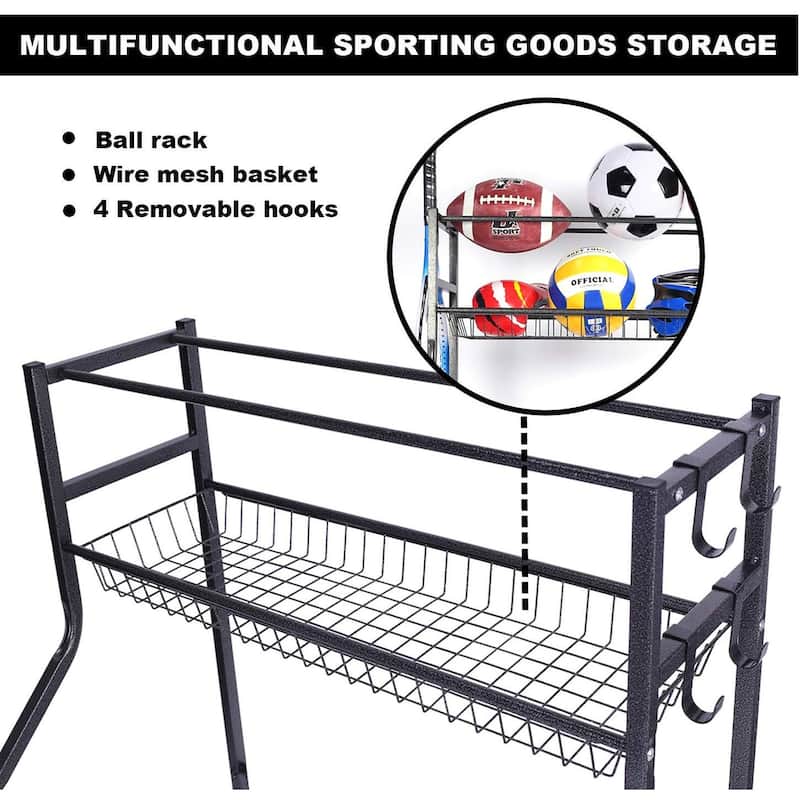 Sport Rack Sports Equipment Garage Organizer Sport Storage