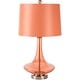 preview thumbnail 4 of 7, Modern Solid Orange Bray Table Lamp