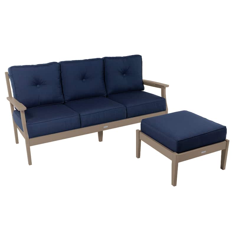 HIGHWOOD Lehigh 2-Piece Deep Seating Set - Spectrum Indigo