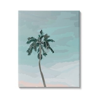 Stupell Tropical Palm Tree Sky Canvas Wall Art Design by Amelia Noyes ...