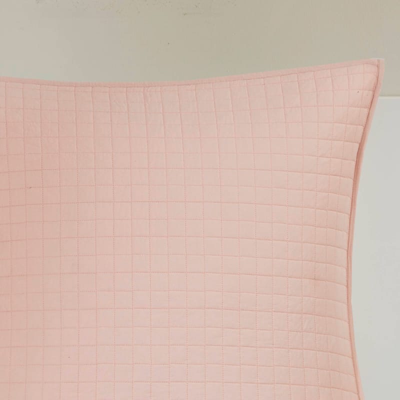 Intelligent Design Brooklyn Cotton Jacquard Comforter Set with Euro Shams and Throw Pillows
