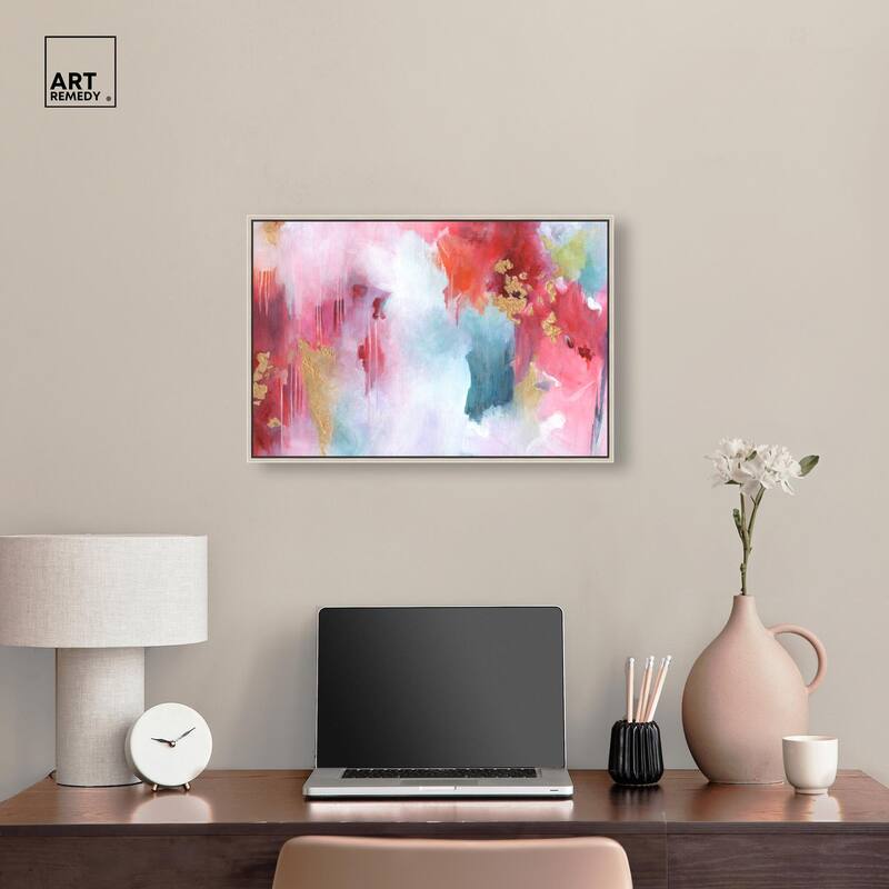 Rolling in Love Canvas by Art Remedy