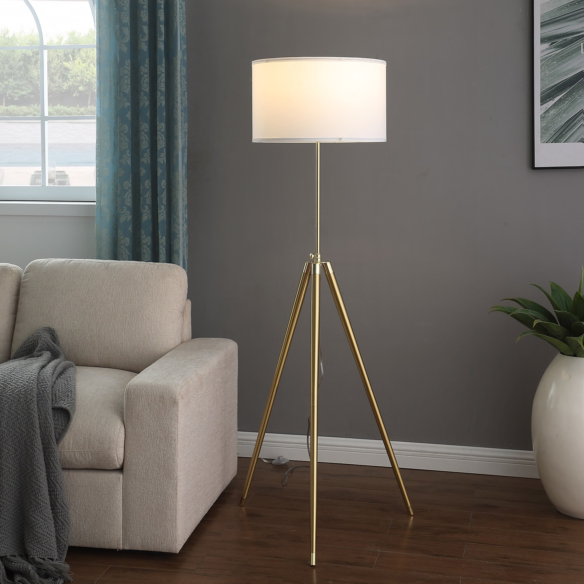 Tripod lamp target on sale
