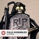 preview thumbnail 7 of 11, Haunted Hill Farm 39-in. Grim Reaper Holding Sickle Statue with LED Eyes