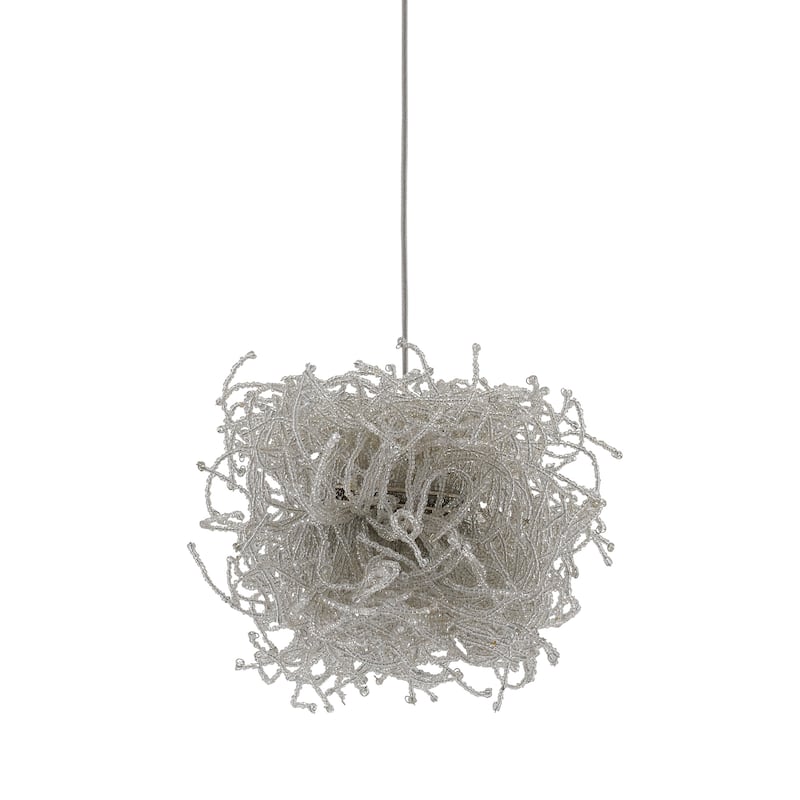 Currey & Company Birds Nest Drop Pendant Collection