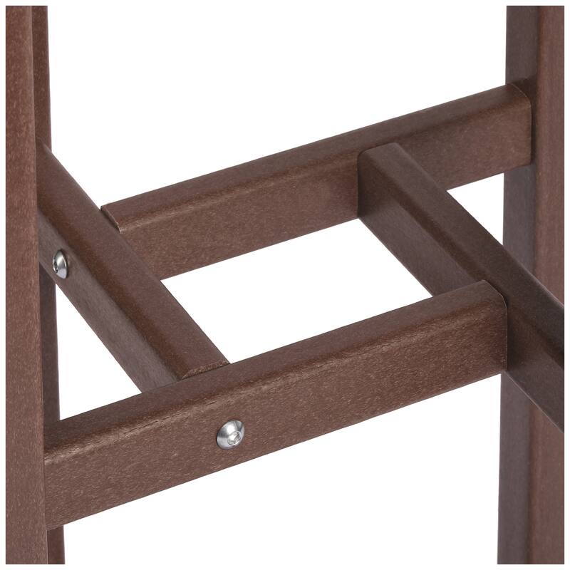 Laguna Hdpe All Weather Outdoor Patio Bistro Bar Set (4-Piece Set)