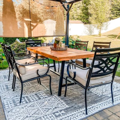 Outdoor Acacia Wood Dining Table