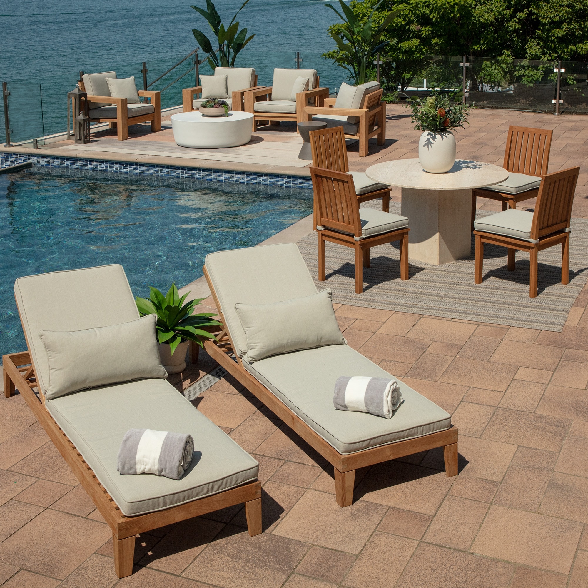 Indoor outdoor hot sale lumbar pillows