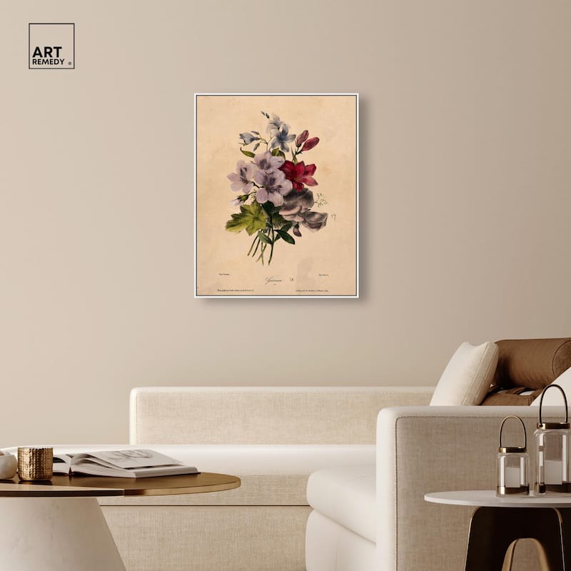Elisa's Blooms Canvas by Art Remedy