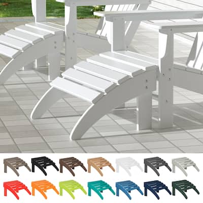 Laguna Eco-Friendly All-Weather Outdoor Patio Foldable Ottoman