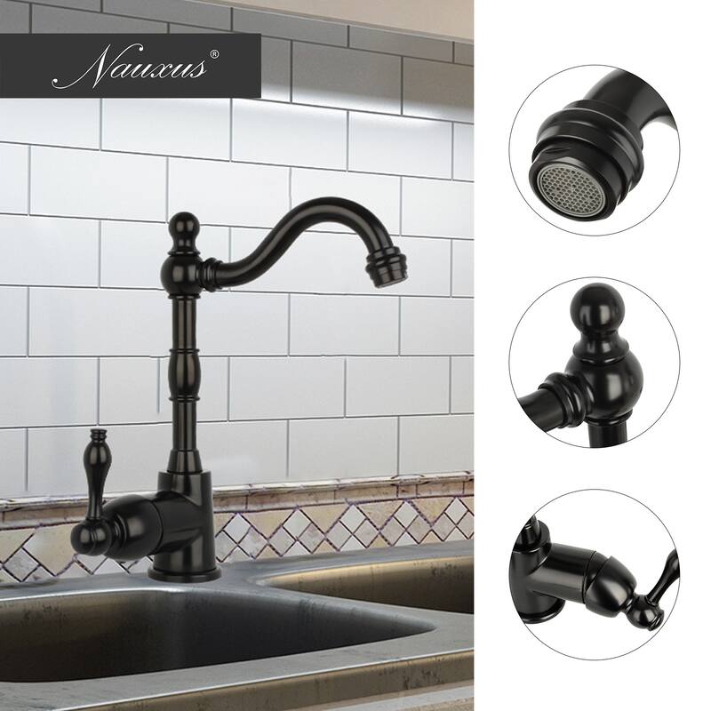 One-Handle Widespread Kitchen Bar Faucet