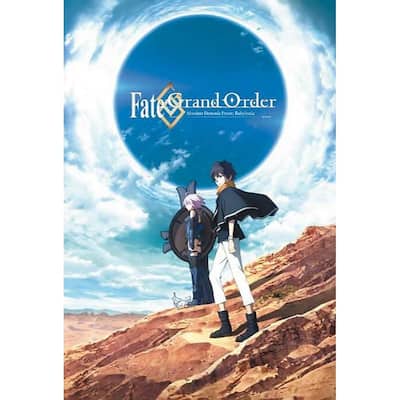Fate Grand Order Mash and FuJimaru Art Poster - 24 x 36 Inch