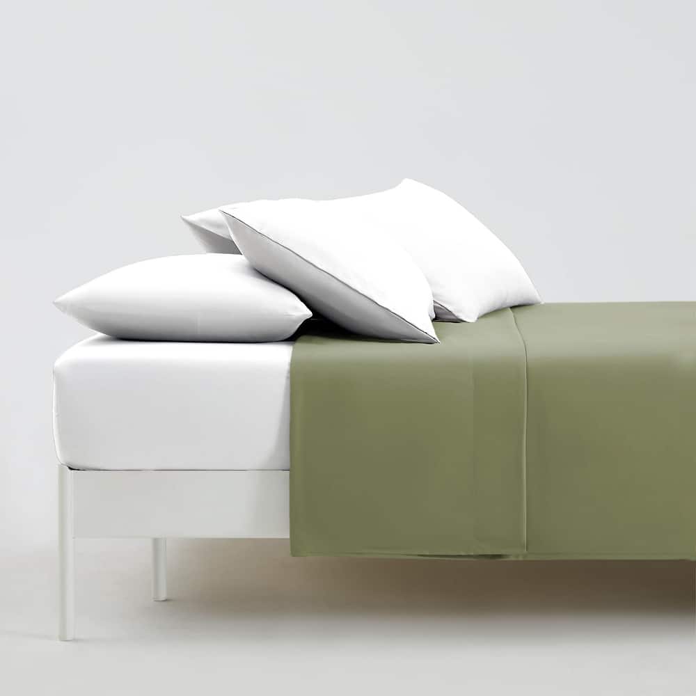 Vilano Oversized Flat Bed Sheet , 2 pack, Flat Sheet Only, Bed Sheet Separates