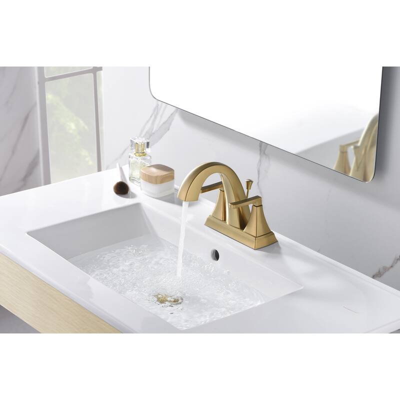 Ultra Faucets Lotto Collection Two-Handle 4" Centerset Lavatory Faucet