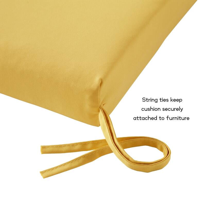 Greendale Home Fashions Outdoor High Back Chair Pad