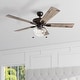 preview thumbnail 31 of 30, Copper Grove Strang Indoor/ Outdoor Ceiling Fan - 52-inch