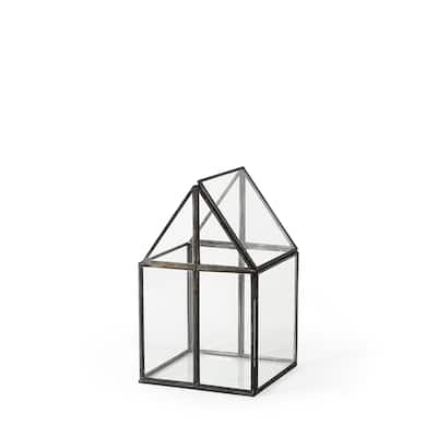 Sikes (Small) 6L x 6W x 10H Glass Terrarium