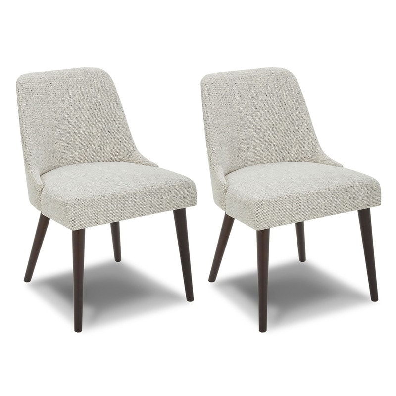 Spruce & Spring Lan Mid-Century Modern Dining Chair Set of 2