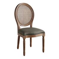 Shop Epworth Wooden Dining Chair With Wicker And Fabric Seating Set Of 2 By Christopher Knight Home On Sale Overstock 27569118